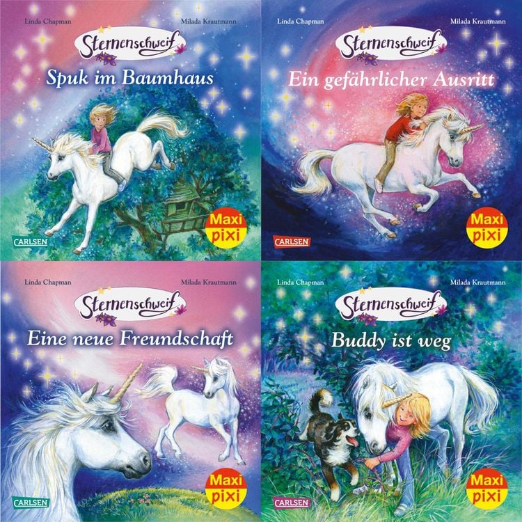 Bild vom Artikel Maxi-Pixi-4er-Set 90: Sternenschweif (4x1 Exemplar) vom Autor Linda Chapman