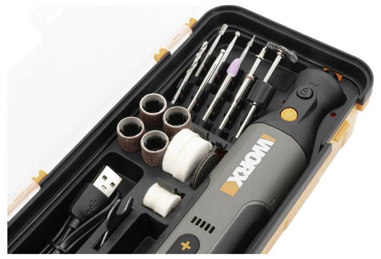 Produktbild: Worx Gravierger&auml;t inkl. Koffer, inkl. Ladekabel 8V