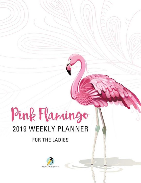 Produktbild: Pink Flamingo 2019 Weekly Planner for the Ladies