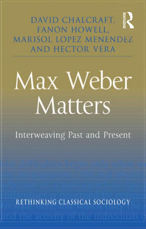 Produktbild: Max Weber Matters