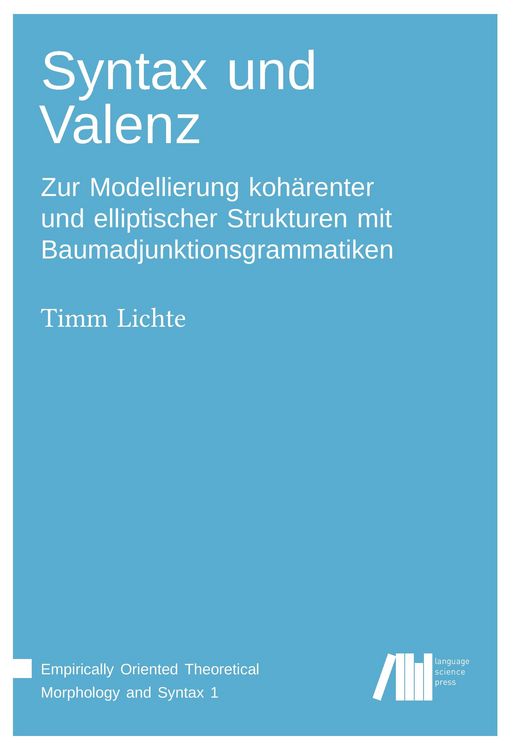Produktbild: Syntax und Valenz