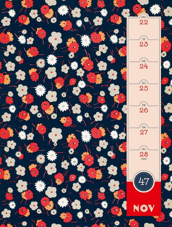 Produktbild: Patterns Wochenplaner Kalender 2027