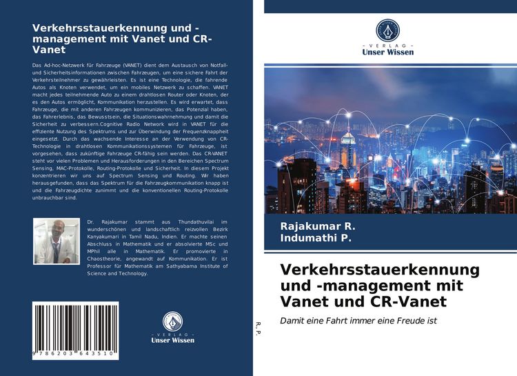 Produktbild: Verkehrsstauerkennung und -management mit Vanet und CR-Vanet