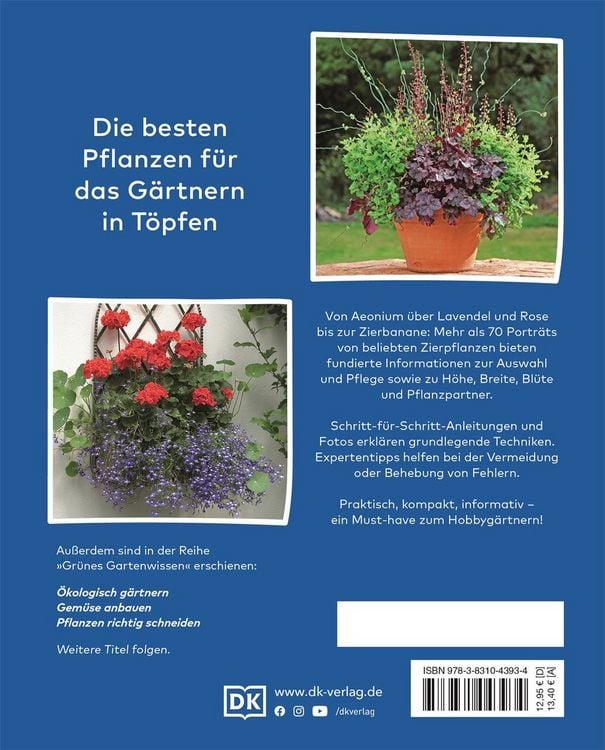 Produktbild: Gr&uuml;nes Gartenwissen. Pflanzen im Topf