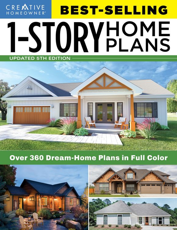 Produktbild: Best-Selling 1-Story Home Plans, 5th Edition