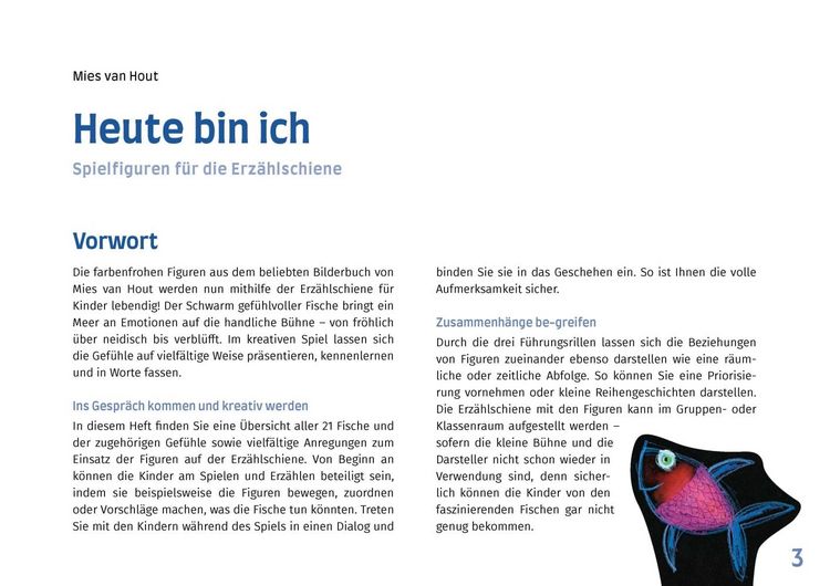 Produktbild: Heute bin ich. Erz&auml;hlschienen-Figurenset