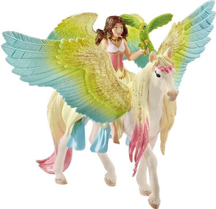 Produktbild: schleich&reg; 70566 Surah mit Glitzer-Pegasus