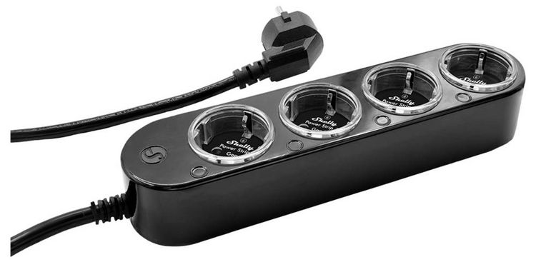 Produktbild: Shelly Power Strip 4 Gen4 Steckdose