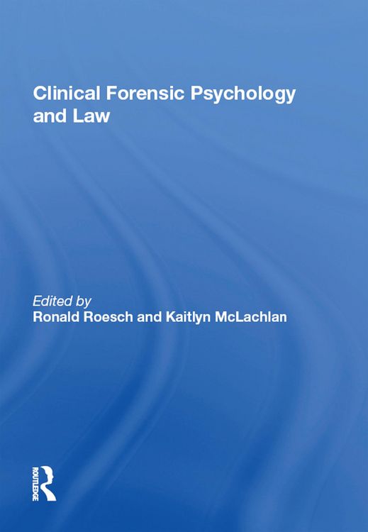 Produktbild: Clinical Forensic Psychology and Law