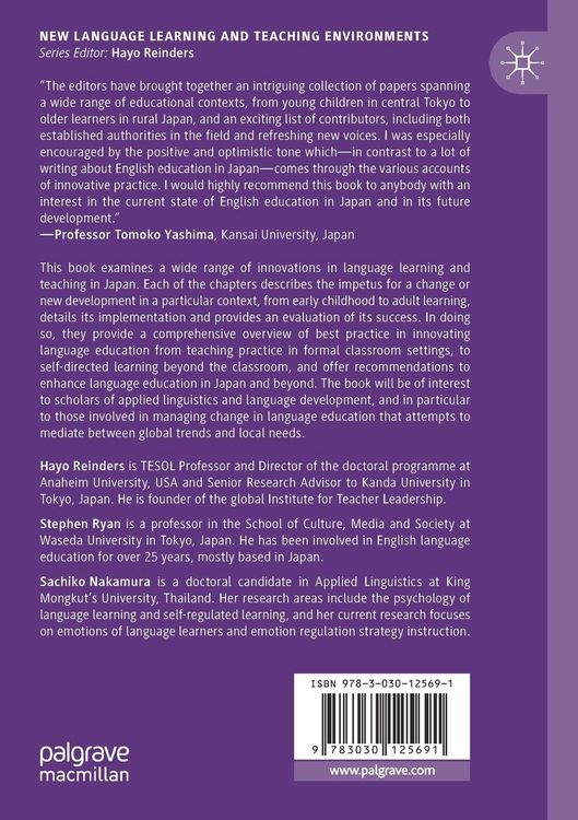 Produktbild: Innovation in Language Teaching and Learning