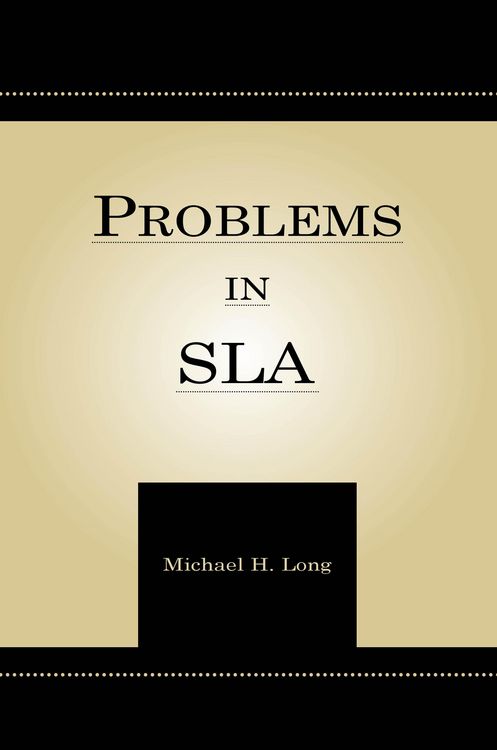 Produktbild: Problems in Second Language Acquisition