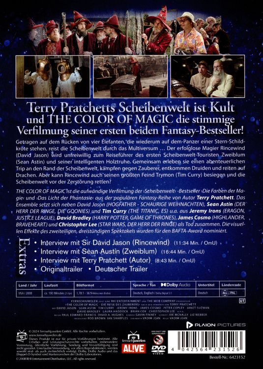 Produktbild: The Color of Magic - Die Reise des Zauberers (Fernsehjuwelen)