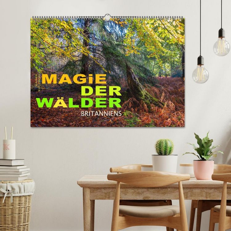 Produktbild: Magie der W&auml;lder Britanniens (Wandkalender 2026 DIN A2 quer), CALVENDO Monatskalender