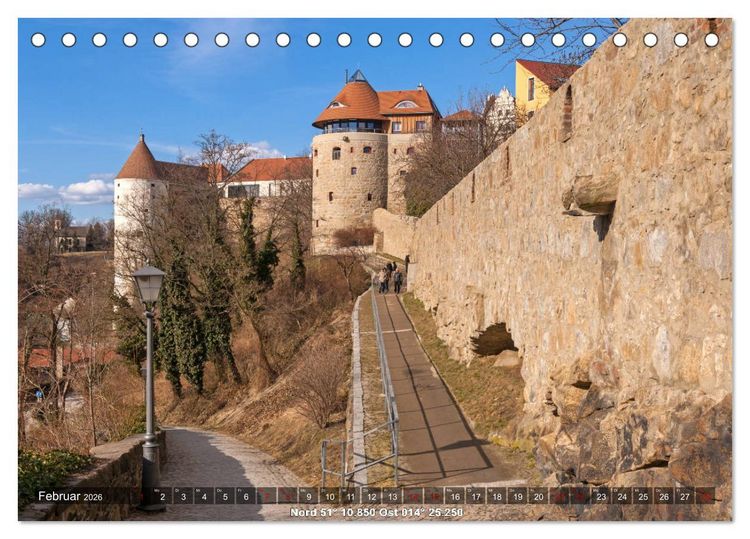 Produktbild: Traumziele in Sachsen (Tischkalender 2026 DIN A5 quer), CALVENDO Monatskalender