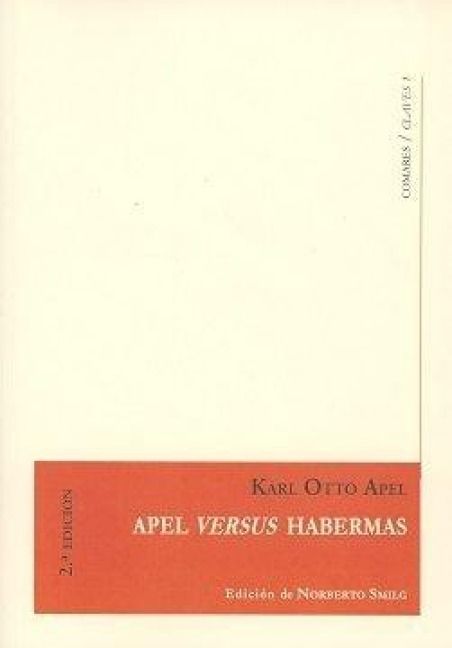 Produktbild: Apel versus Habermas
