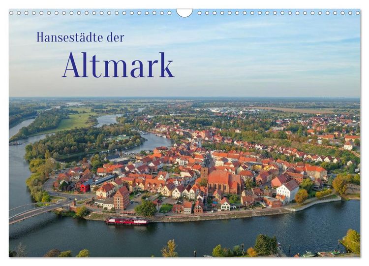 Produktbild: Hansest&auml;dte der Altmark (Wandkalender 2026 DIN A3 quer), CALVENDO Monatskalender