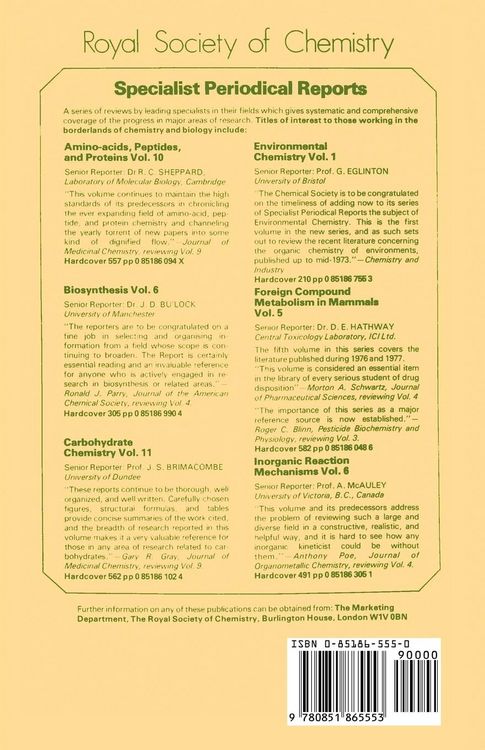Produktbild: Inorganic Biochemistry