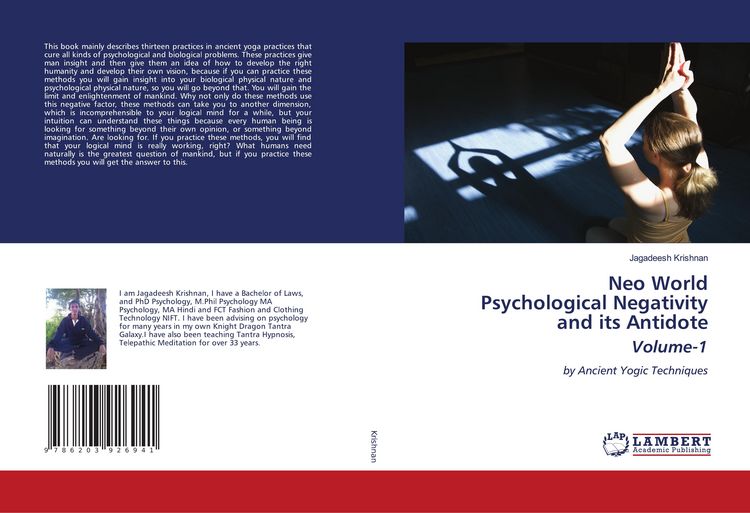 Produktbild: Neo World Psychological Negativity and its Antidote Volume-1