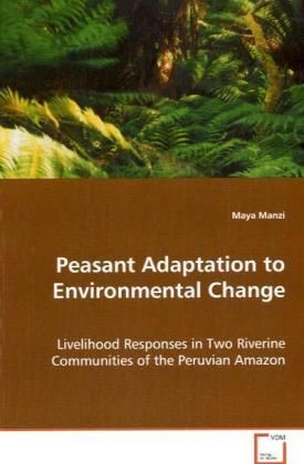 Produktbild: Manzi Maya: Peasant Adaptation to Environmental Change
