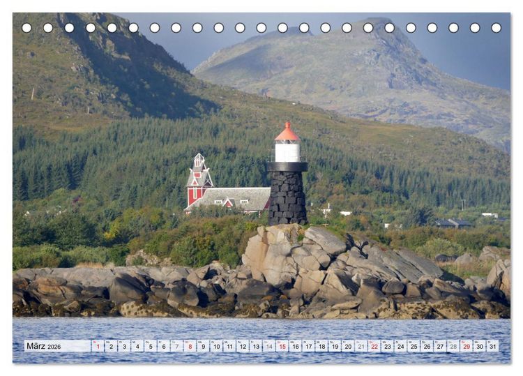 Produktbild: Nordischer Zauber (Tischkalender 2026 DIN A5 quer), CALVENDO Monatskalender