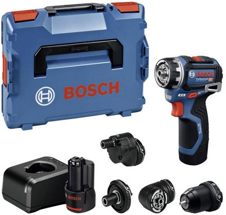 Produktbild: Bosch Professional GSR 12V-32 FC 06019N7101 Akku-Bohrschrauber 12 V 1 Ah