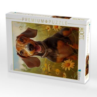 Produktbild: CALVENDO Puzzle Wiesenfreund | 1000 Teile Lege-Gr&ouml;&szlig;e 64x48cm Foto-Puzzle f&uuml;r gl&uuml;ckliche Stunden