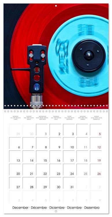 Produktbild: Vinyl in focus (Wall Calendar 2027 12 &times; 12 Inch) CALVENDO 12 Month Wall Calendar