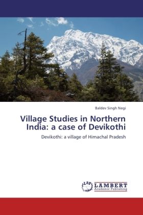 Produktbild: Singh Negi, B: Village Studies in Northern India: a case of