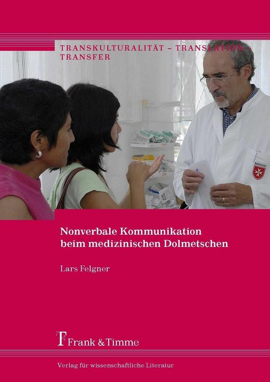 Produktbild: Nonverbale Kommunikation beim medizinischen Dolmetschen