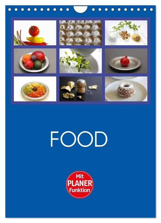 Produktbild: Food (Wandkalender 2026 DIN A4 hoch), CALVENDO Monatskalender