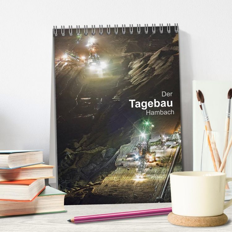 Produktbild: Der Tagebau Hambach (Tischkalender 2026 DIN A5 hoch), CALVENDO Monatskalender