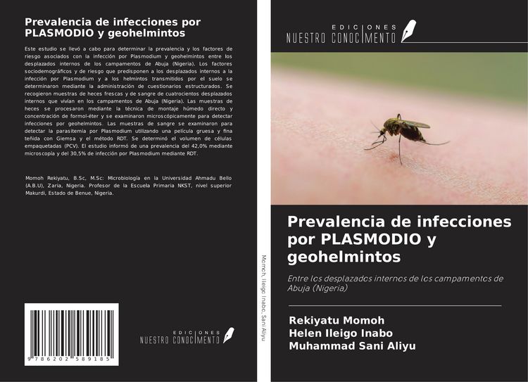 Produktbild: Prevalencia de infecciones por PLASMODIO y geohelmintos