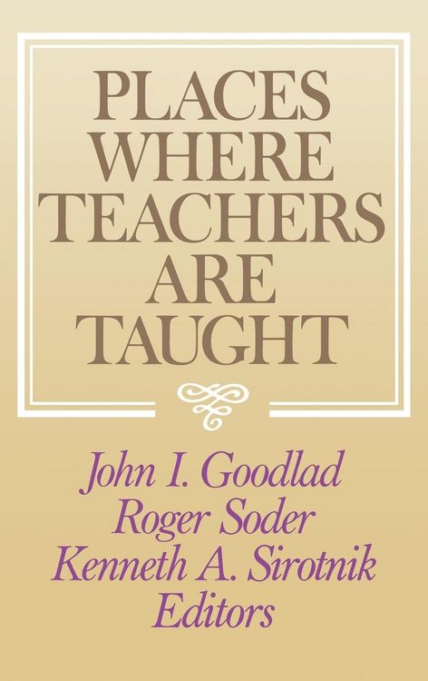 Produktbild: Places Where Teachers Are Taught
