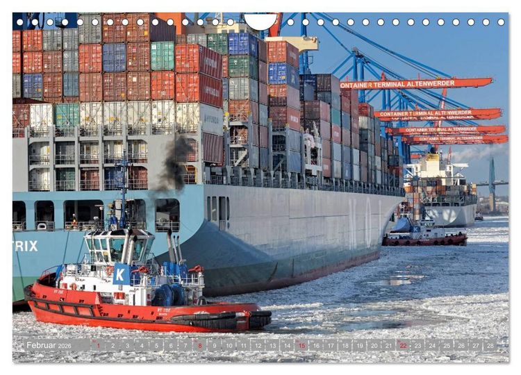 Produktbild: Hamburg Stadt an der Alster und Elbe (Wandkalender 2026 DIN A4 quer), CALVENDO Monatskalender