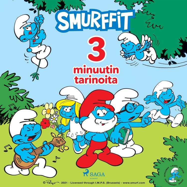Produktbild: Smurffit - 3 minuutin tarinoita