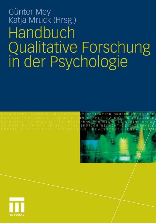 Produktbild: Handbuch Qualitative Forschung in der Psychologie