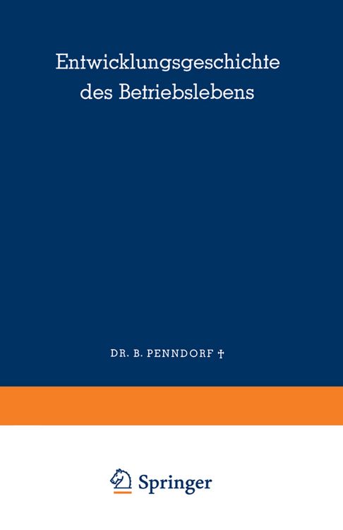 Produktbild: Entwicklungsgeschichte des Betriebslebens