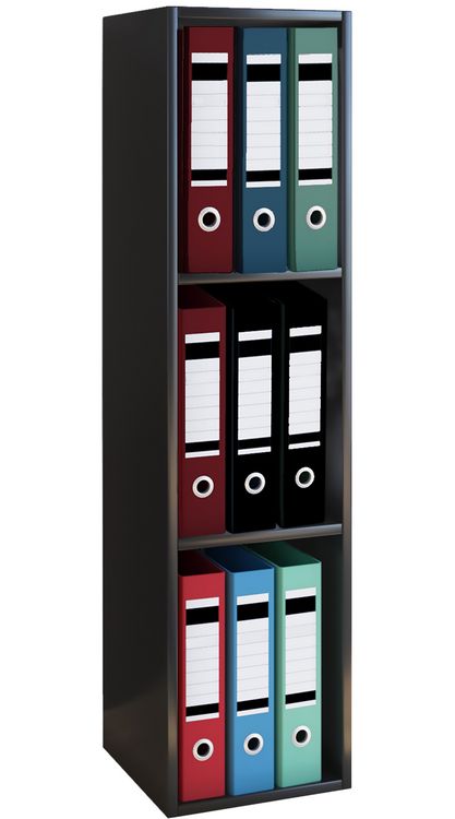 Produktbild: Holz B&uuml;ro Regal B&uuml;cher Ordner Aktenregal Offas 3f
