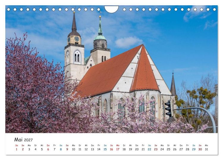 Produktbild: Typisch Magdeburg (Wandkalender 2027 DIN A4 quer), CALVENDO Monatskalender