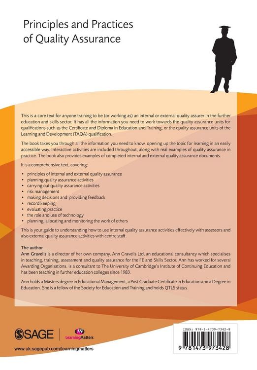 Produktbild: Principles and Practices of Quality Assurance
