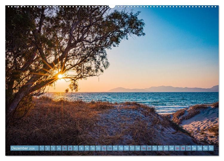 Produktbild: Insel Kos in Griechenland (hochwertiger Premium Wandkalender 2026 DIN A2 quer), Kunstdruck in Hochglanz