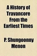 Produktbild: A History of Travancore from the Earliest Times