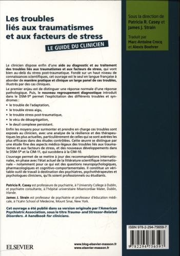 Produktbild: Les troubles li&eacute;s aux traumatismes et aux facteurs de stress