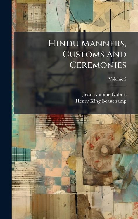 Produktbild: Hindu Manners, Customs and Ceremonies