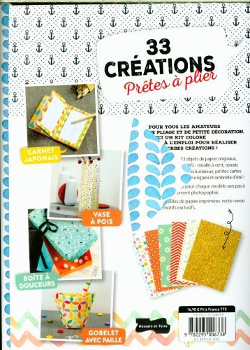 Produktbild: 33 cr&eacute;ations pr&ecirc;tes &agrave; plier