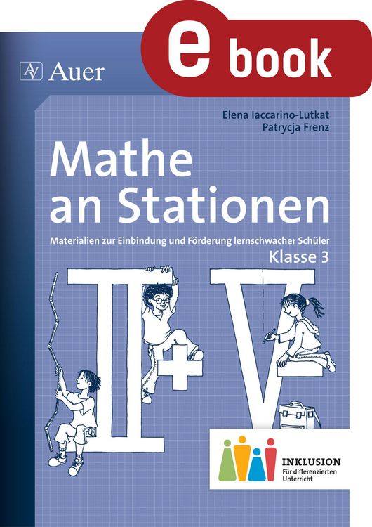Produktbild: Mathe an Stationen 3 Inklusion
