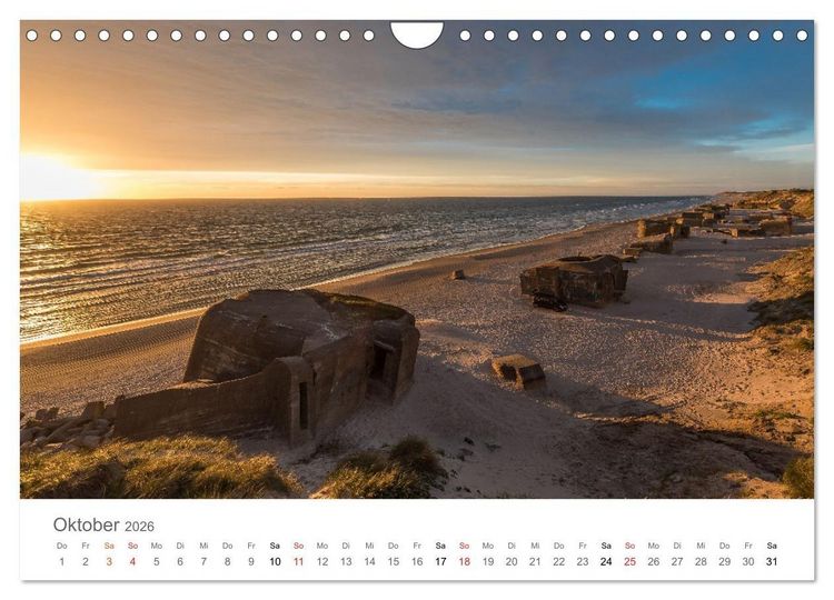 Produktbild: D&auml;nemark - Land im Licht (Wandkalender 2026 DIN A4 quer), CALVENDO Monatskalender