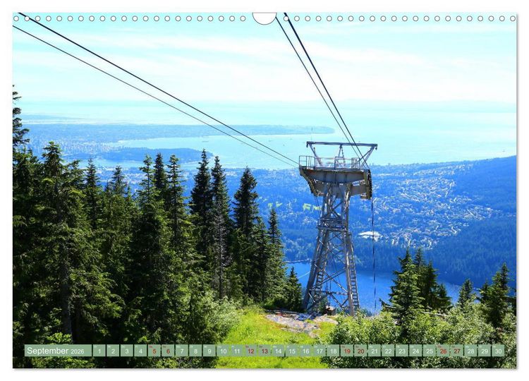 Produktbild: Wunderbares Vancouver - 2026 (Wandkalender 2026 DIN A3 quer), CALVENDO Monatskalender