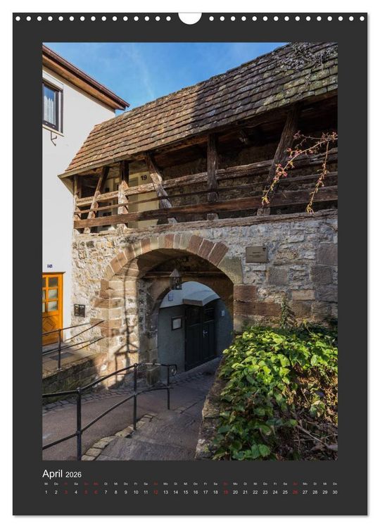 Produktbild: Waiblingen - Spaziergang durch die Altstadt (Wandkalender 2026 DIN A3 hoch), CALVENDO Monatskalender