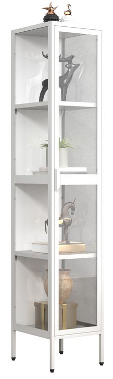 Produktbild: Stahl Glas Vitrine Schaukasten Floka XL